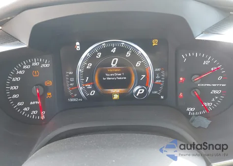 2017 Chevrolet Corvette Stingray Z51 from USA, damaged, VIN 1G1YM2D72H5119735